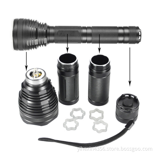 Super Power High Bright 6000 Lumens Cree - XHP70 Rechargeable Led Flashlight Tactical Torch